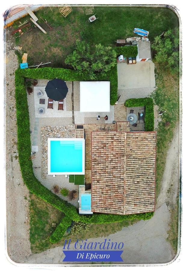Bed and Breakfast Il Giardino Di Epicuro Rocca San Giovanni Zewnętrze zdjęcie